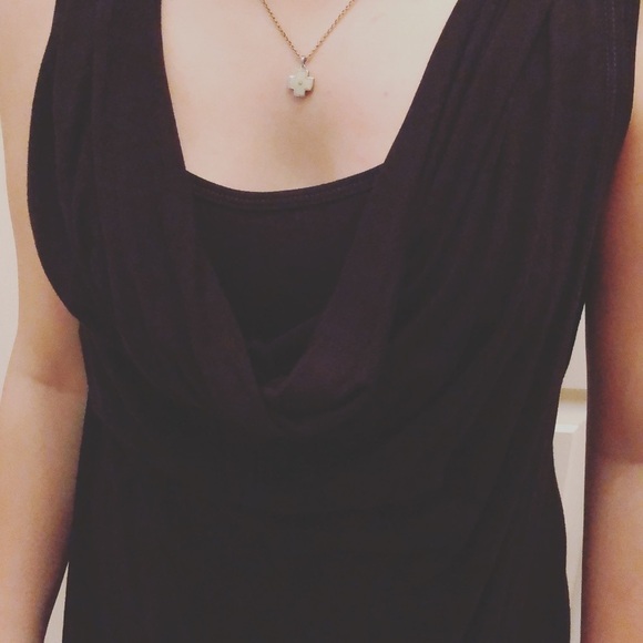 LAmade Faux Wrap Dress Black Small - Picture 3 of 8